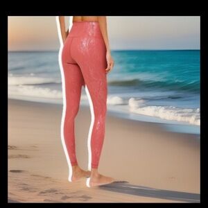 Lululemon Wunder Under Tight 28" *Shine
Acclimatize Soft Cranberry Pink Foil 4